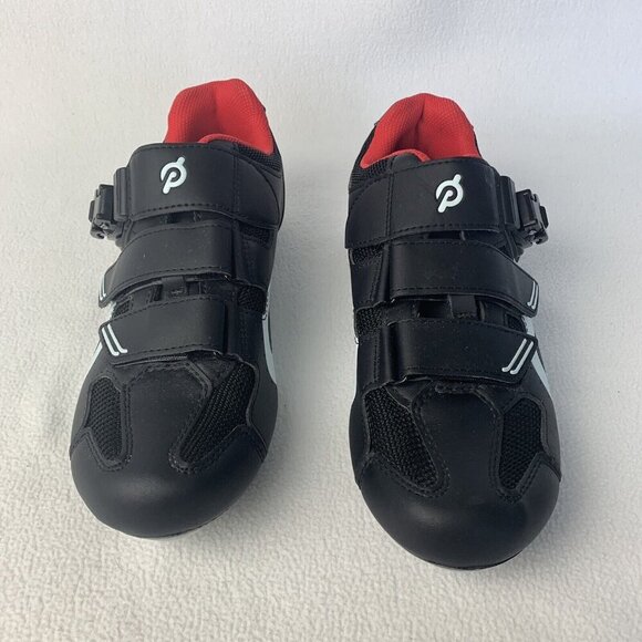 Peloton Spin Cycle Shoes J-20 PL-SH-02 Size 41 Unisex Black Red   NO Cleats - Picture 4 of 12